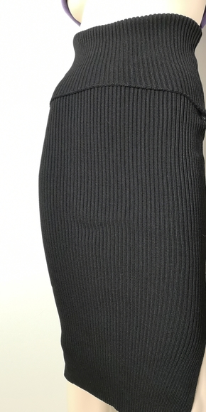 Zara Knit Ribbed Tube Skirt Medium - Picture 5 of 8